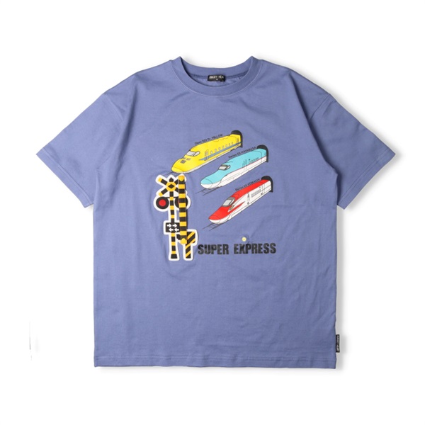 大人サイズ】JR新幹線電車仕掛け半袖Tシャツ 半袖Tシャツ｜子供服