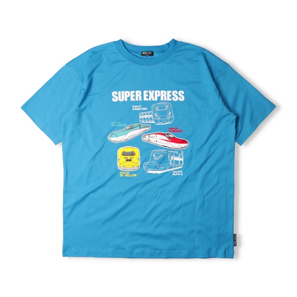 大人サイズ】JR新幹線電車蓄光プリント半袖Tシャツ 半袖Tシャツ｜子供