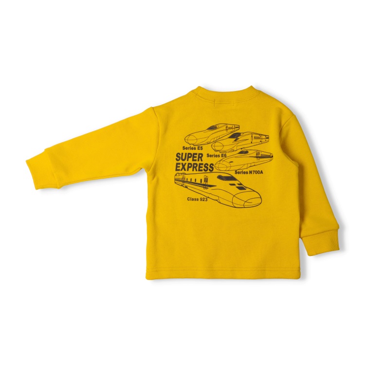 JR新幹線電車プリント切替裏毛トレーナー トレーナー｜子供服