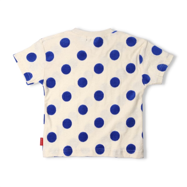 新品センソユニコ慈雨淡いブルーグレーに水玉模様 半袖Tシャツ 新品センソユニコ慈雨淡いブルーグレーに水玉模様 半袖Tシャツ