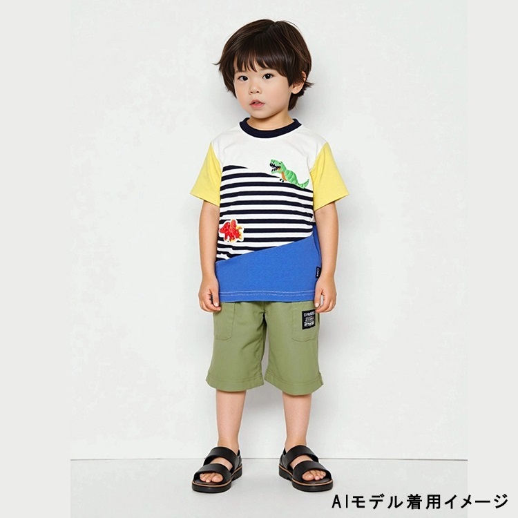 恐竜デザイン半袖Tシャツ 半袖Tシャツ｜子供服・ベビー服の通販は