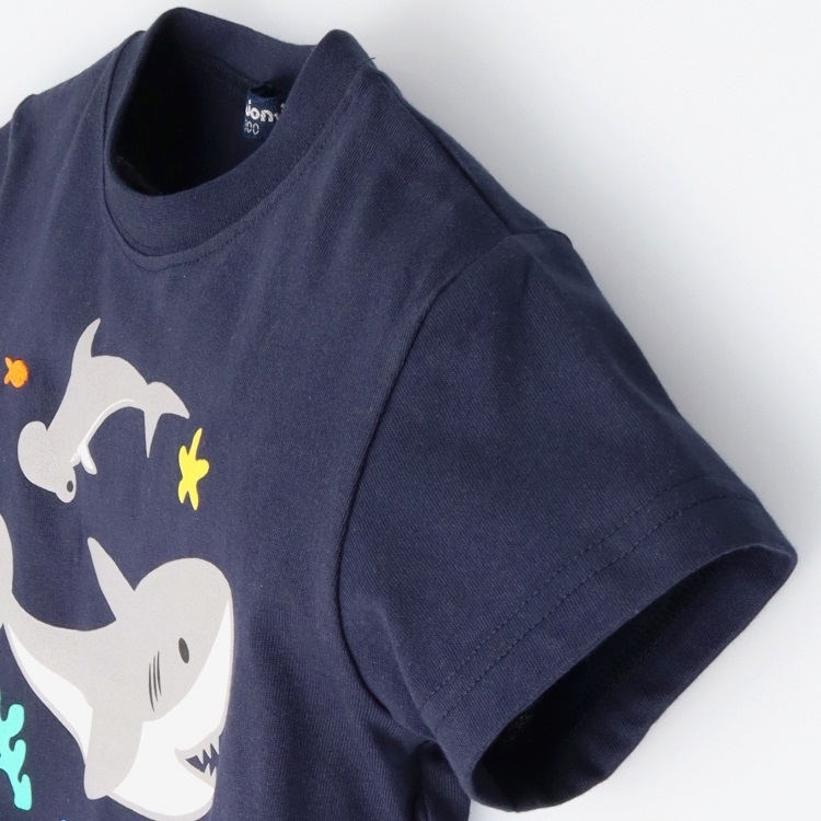 サメプリント半袖Tシャツ 半袖Tシャツ｜子供服・ベビー服の通販は