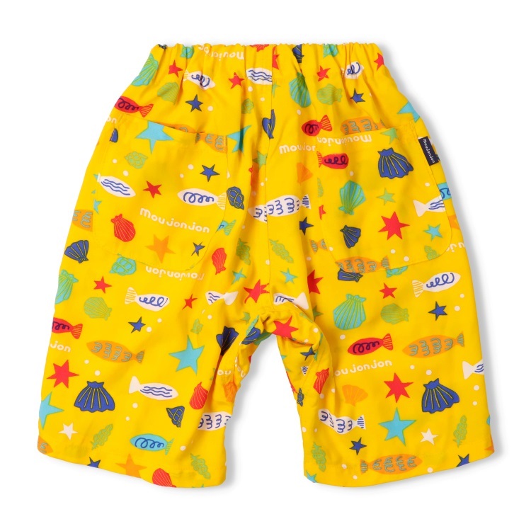 お魚柄レーヨン5分ハーフパンツ ハーフ・ショートパンツ｜子供服