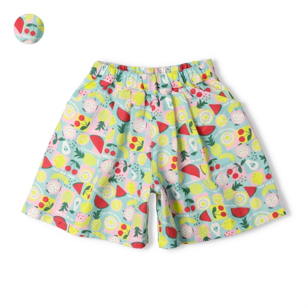 フルーツ総柄キュロットパンツ ハーフ・ショートパンツ｜子供服