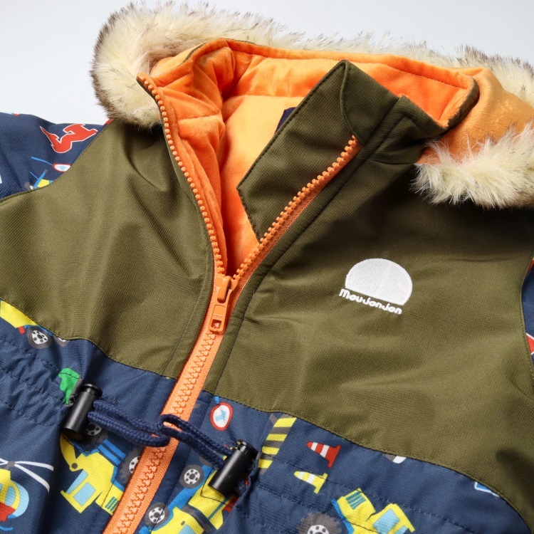 働く車柄スノーコンビ スノー｜子供服・ベビー服の通販はこどもの森