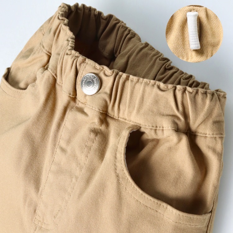 のびのびツイルカーゴロングパンツ ロングパンツ｜子供服