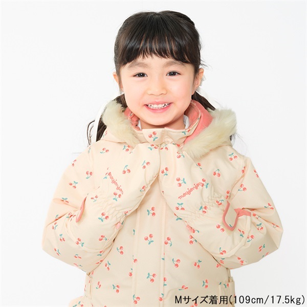 チェリー・小花柄スノーグローブ スノー｜子供服・ベビー服の通販は