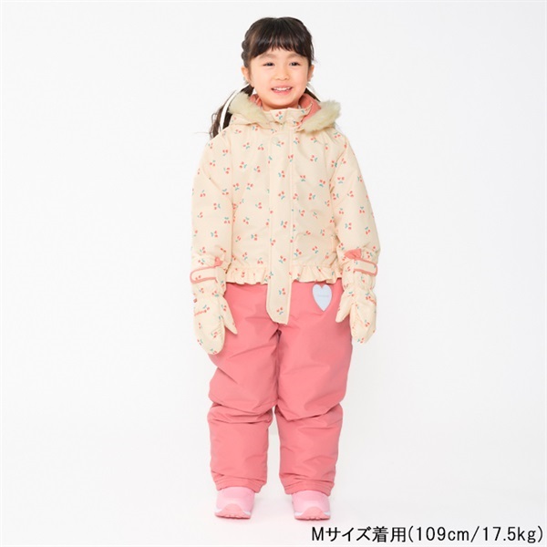 チェリー・小花柄スノーグローブ スノー｜子供服・ベビー服の通販は
