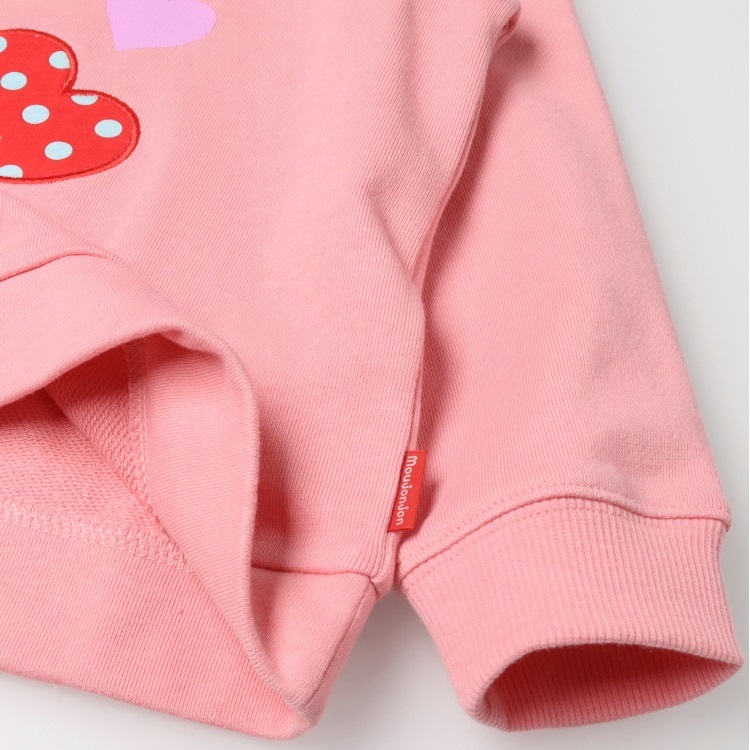 NKNIT ハート型レザーアップリケ トレーナー 2025年最新】nknit ハート