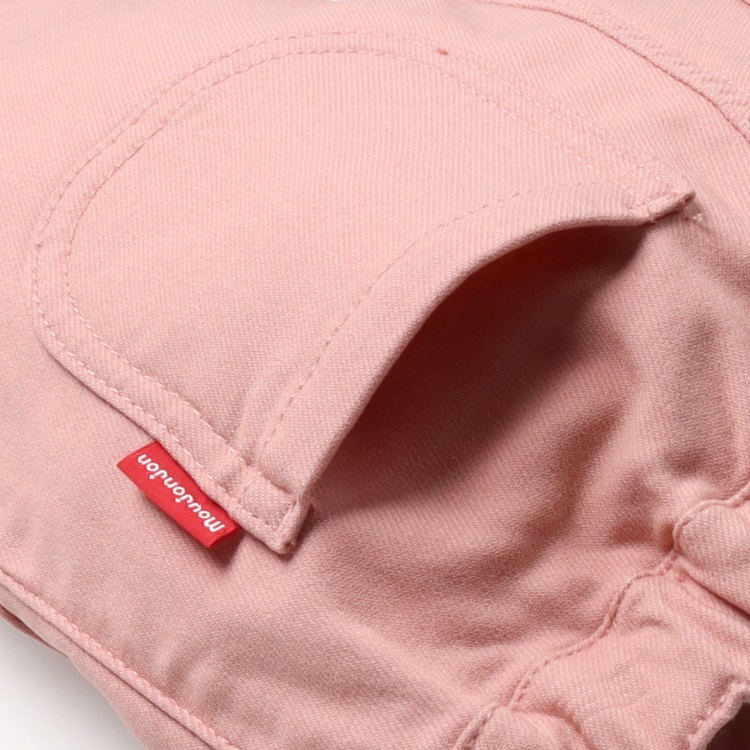 お花刺繍裏起毛ツイルロングパンツ ロングパンツ｜子供服・ベビー服の