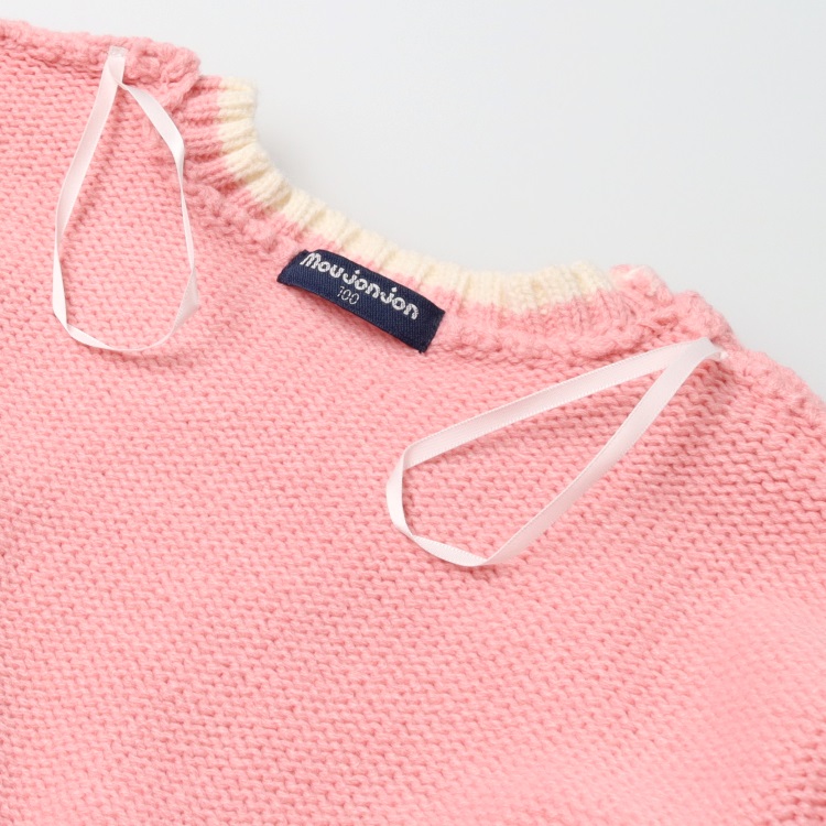 りんご刺繍セーター ニット/セーター｜子供服・ベビー服の通販はこども