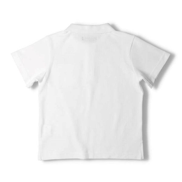 鹿の子半袖白ポロシャツ 半袖Tシャツ｜子供服・ベビー服の通販はこども 