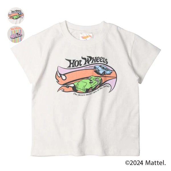 Hot WHeeLs】ホットウィール車ロゴ半袖Tシャツ 半袖Tシャツ｜子供服