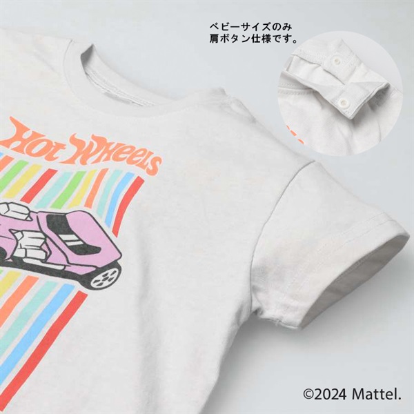 Hot WHeeLs】ホットウィール車ロゴ半袖Tシャツ 半袖Tシャツ｜子供服