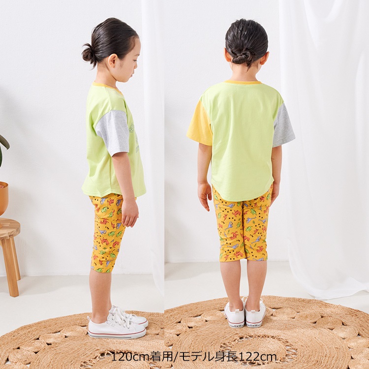 車・恐竜刺繍半袖Tシャツ 半袖Tシャツ｜子供服・ベビー服の通販は