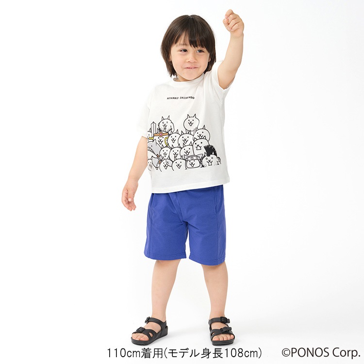 【新品未使用あり】まとめ売り　男の子　160cm　春　夏服　27点 WEB限定】にゃんこ大戦争/半袖Tシャツ 半袖Tシャツ｜子供服・ベビー服