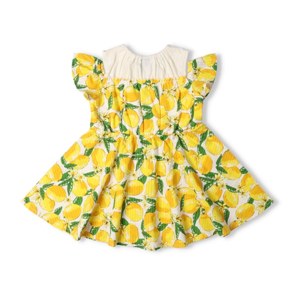 さくらんぼ・レモンドッキングワンピース ワンピース｜子供服