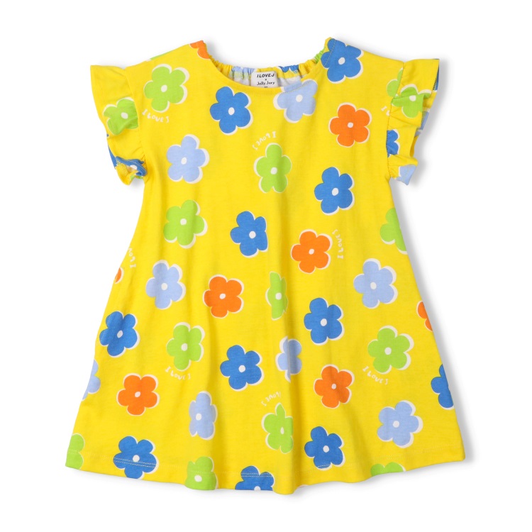 WEB限定】お花柄半袖ワンピース ワンピース｜子供服・ベビー服の通販は