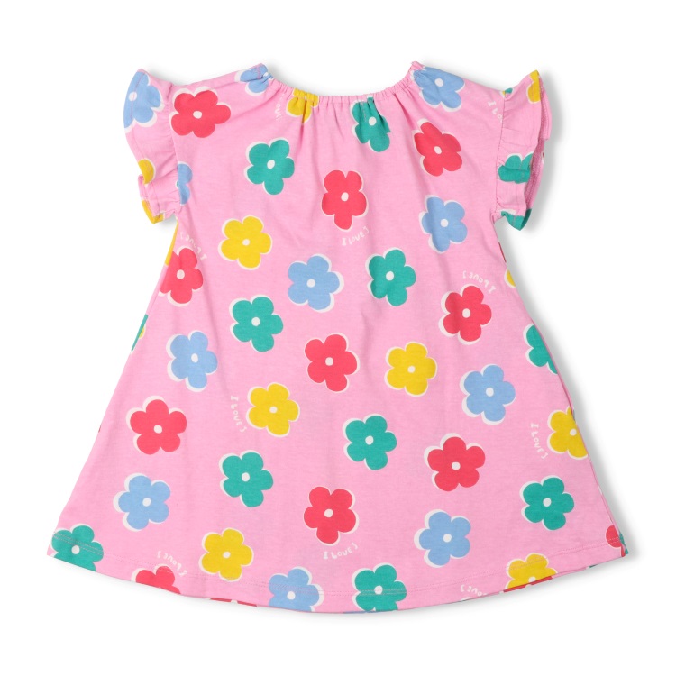 WEB限定】お花柄半袖ワンピース ワンピース｜子供服・ベビー服の通販は