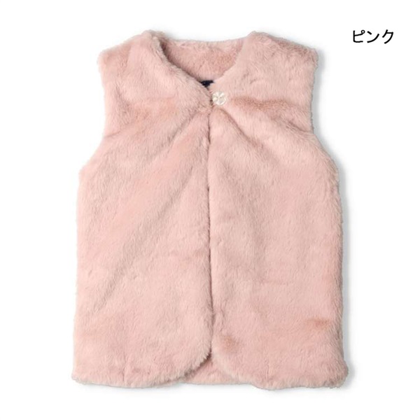フェイクファーベスト ベスト｜子供服・ベビー服の通販はこどもの森