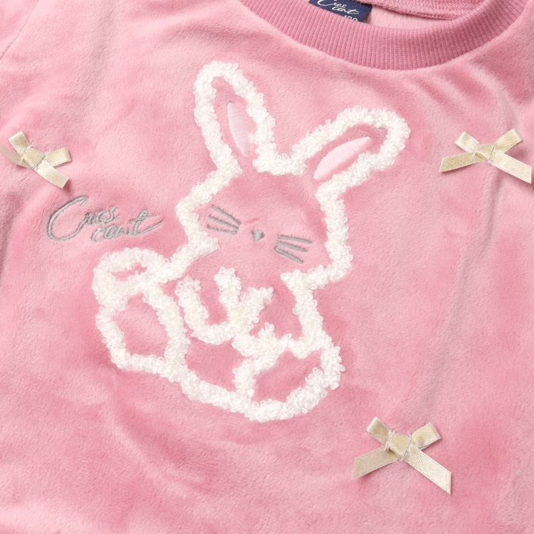 ユニコーン・うさぎベロア裏起毛トレーナー トレーナー｜子供服