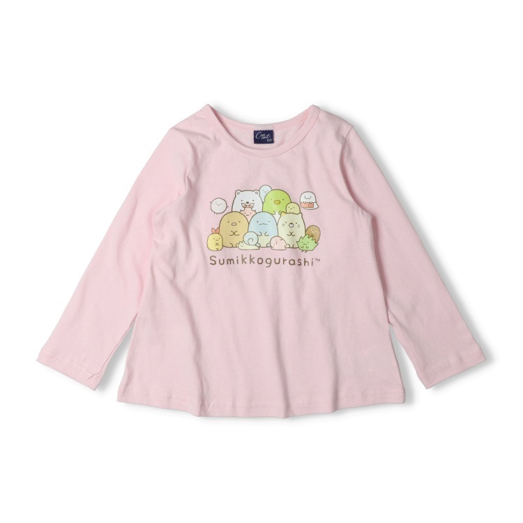 すみっコぐらし/プリント長袖Tシャツ 長袖Tシャツ｜子供服・ベビー服の