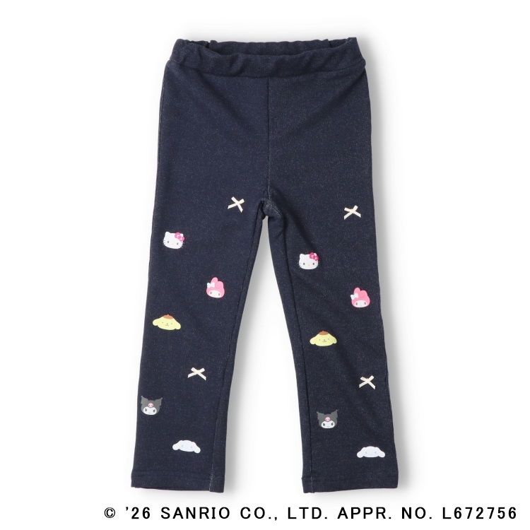 サンリオキャラクター】カットデニムロングパンツ ロングパンツ｜子供