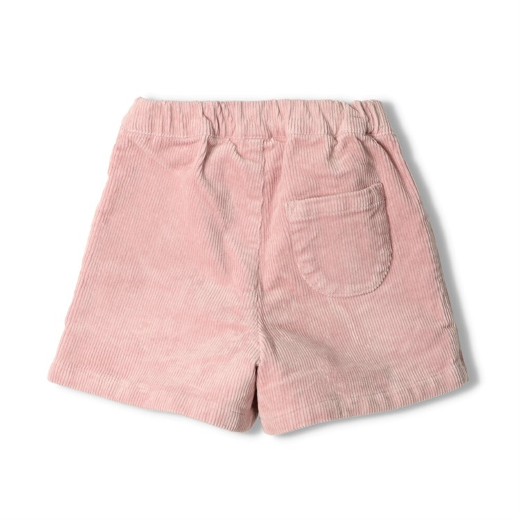レース付きコーデュロイショートパンツ ハーフ・ショートパンツ｜子供