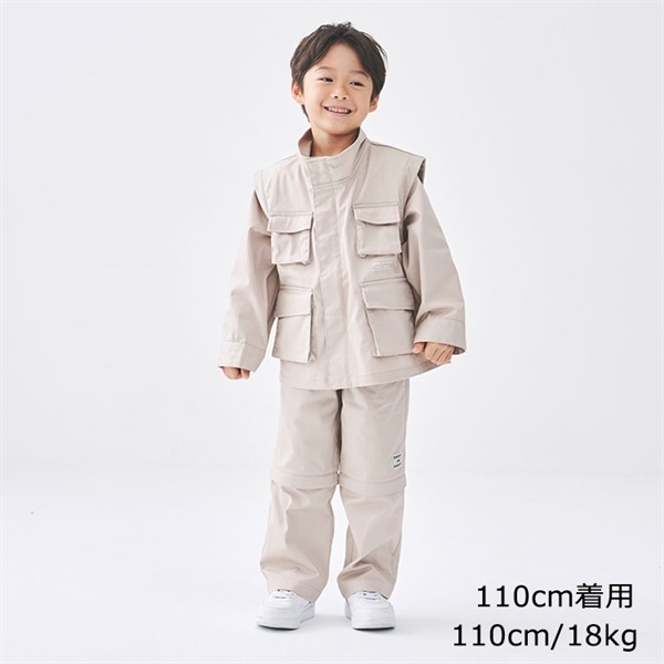 チノス2WAYカーゴジャケット ジャケット｜子供服・ベビー服の通販