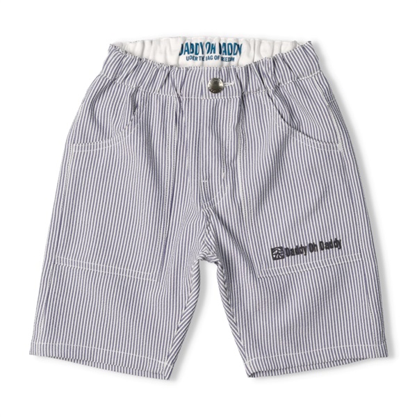 サッカーストライプ5分丈ハーフパンツ ハーフ・ショートパンツ｜子供服