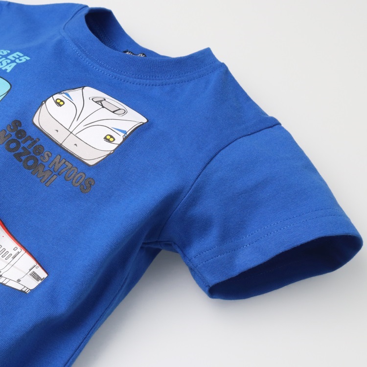 新幹線電車プリント仕掛け半袖Tシャツ 半袖Tシャツ｜子供服・ベビー服