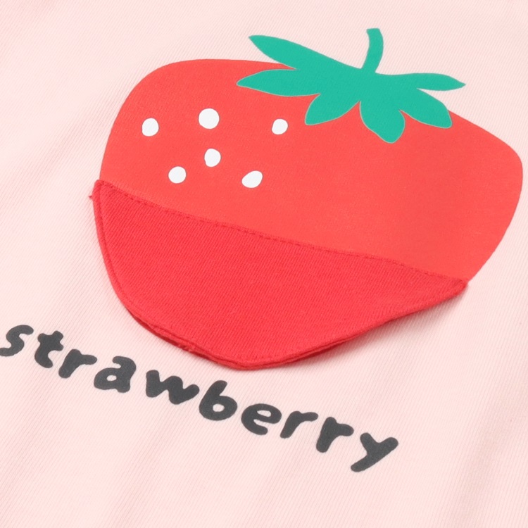 WEB限定】いちごうさぎ仕掛け半袖Tシャツ 半袖Tシャツ｜子供服