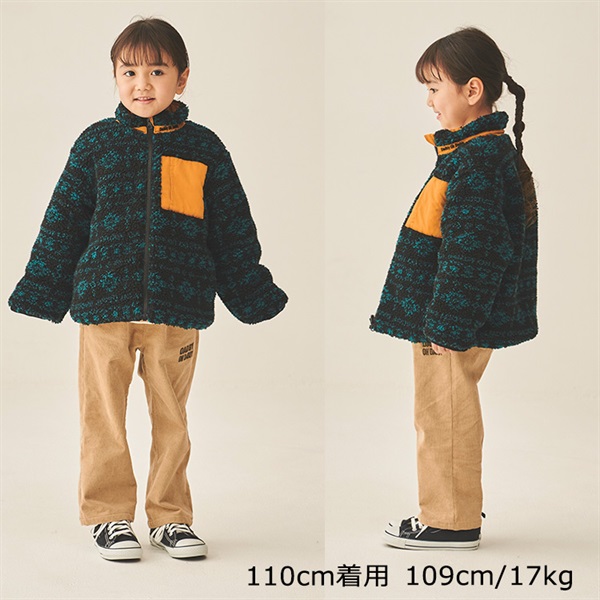 ボアリバーシブルジャケット ジャケット｜子供服・ベビー服の通販は