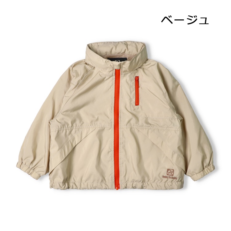 フード収納裏メッシュタフタジャケット ジャケット｜子供服・ベビー服