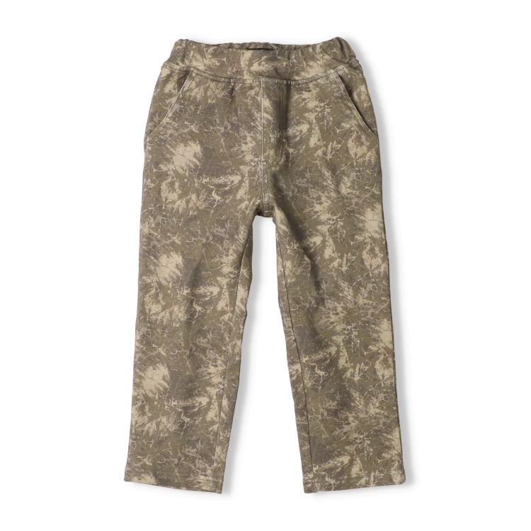 MARK&LONA カモフラ＆スカル柄 ストレッチ1タックパンツ 迷彩柄 ドクロ MARK&LONA マークアンドロナ ストレッチパンツ カモフラ×スカル