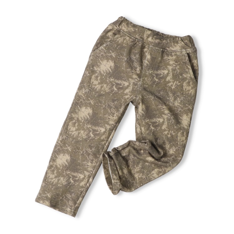 迷彩柄ストレッチミニ裏毛ロングパンツ ロングパンツ｜子供服