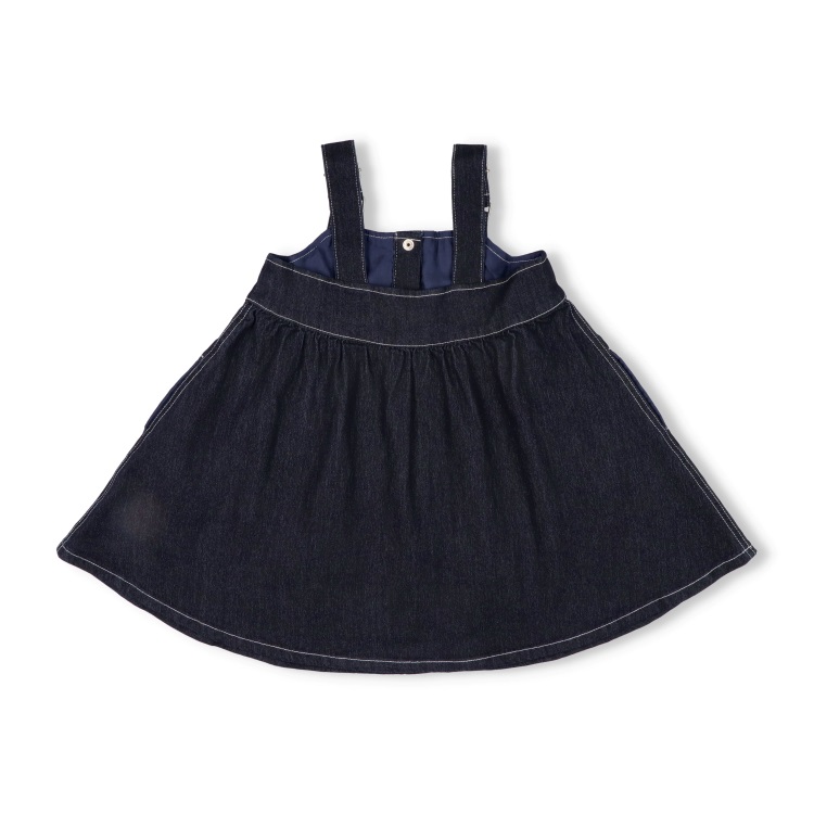 DIOR デニム ジャンパースカートワンピース 6A 6歳 110-120サイズ picrc0115708139.jpg