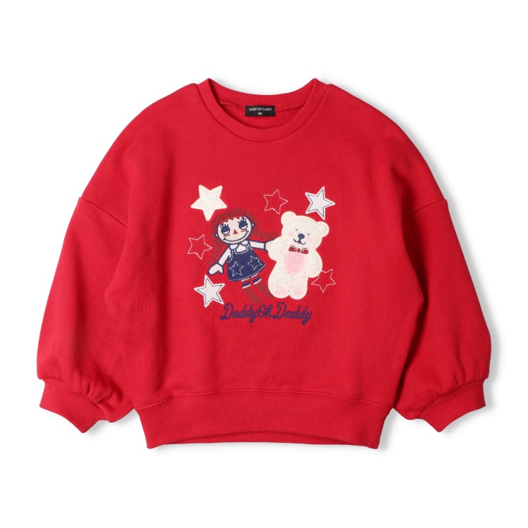 会員ランク別セール対象】ダディコ刺繍裏毛トレーナー トレーナー