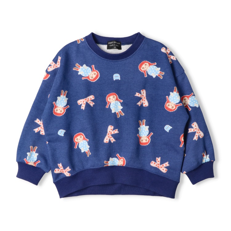 ダディコ総柄裏毛トレーナー トレーナー｜子供服・ベビー服の