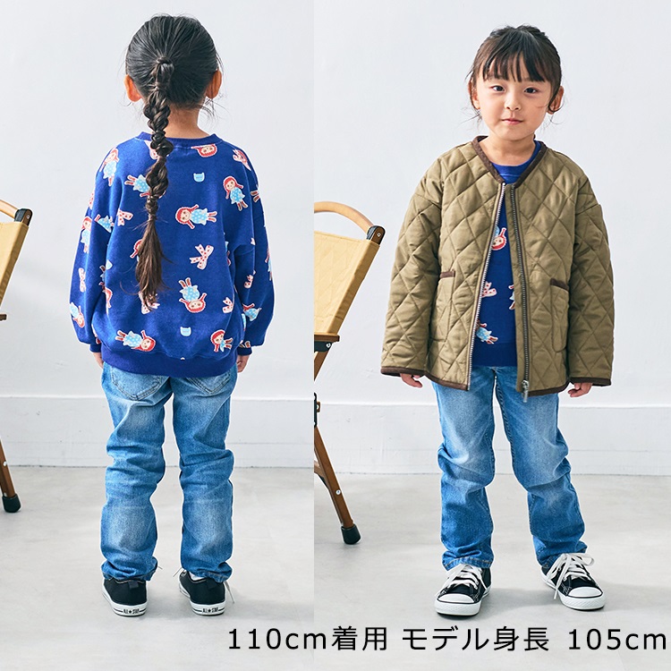 ダディコ総柄裏毛トレーナー トレーナー｜子供服・ベビー服の通販は