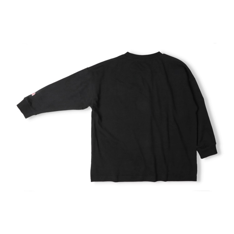 WEB限定】フロッキープリント長袖Tシャツ 長袖Tシャツ｜子供服
