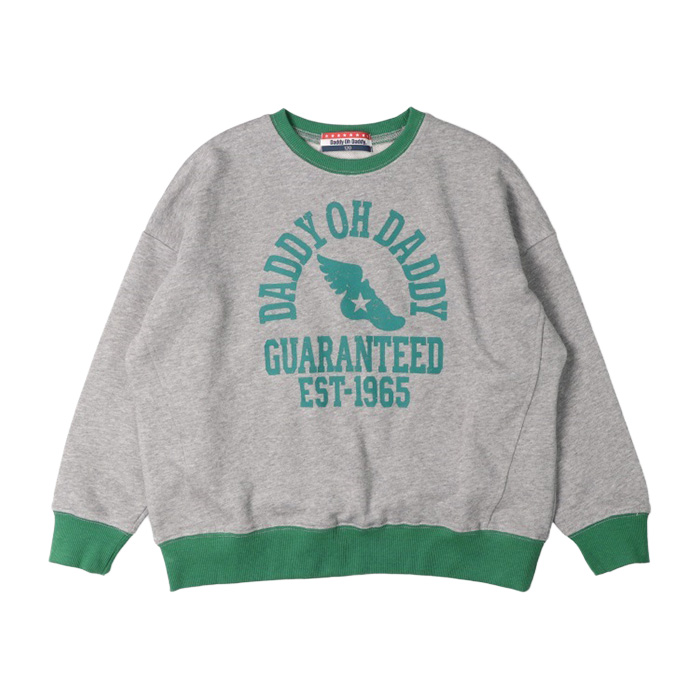 【WEB限定】ロゴプリント裏毛トレーナー