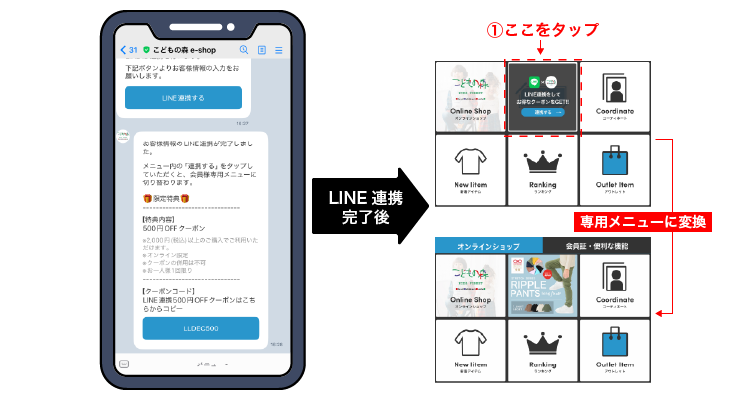 STEP 05 完了メッセージを確認