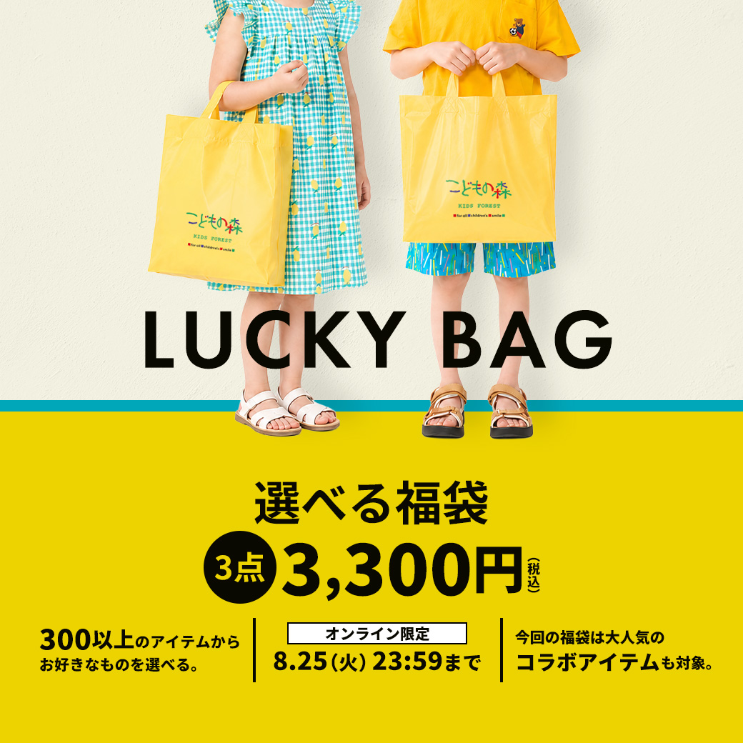 選べる福袋 LUCKY BAG 3点3,300円