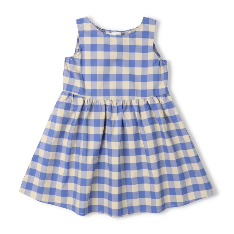 チェック・ボーダーワンピース
