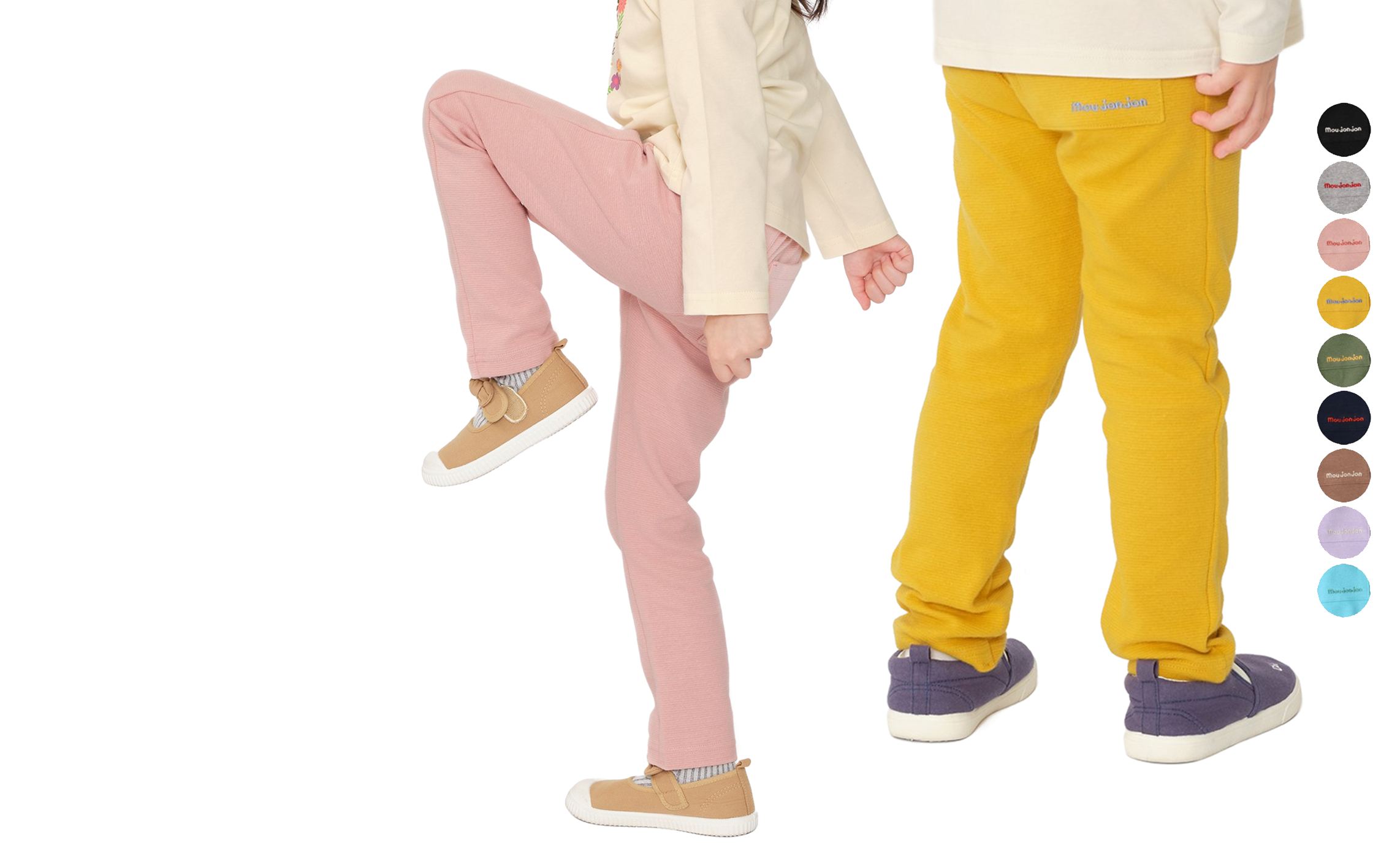 こどもの森e-shopで人気No.1のリップルパンツ&Tシャツ