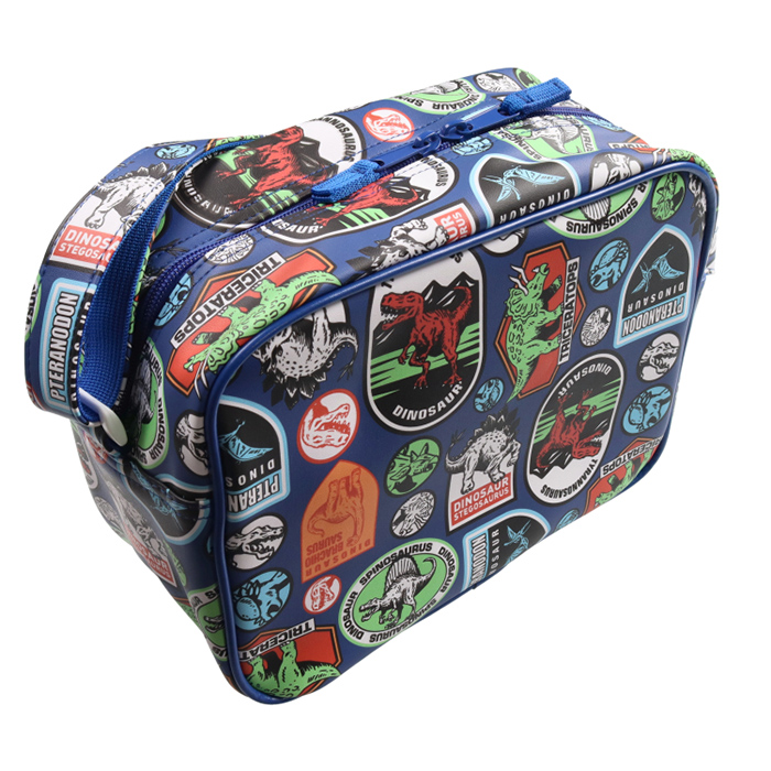 働く車・恐竜総柄通園バッグ