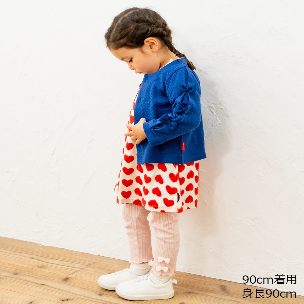 ハート柄ワンピース 子供服の通販 こどもの森 メーカー直営公式