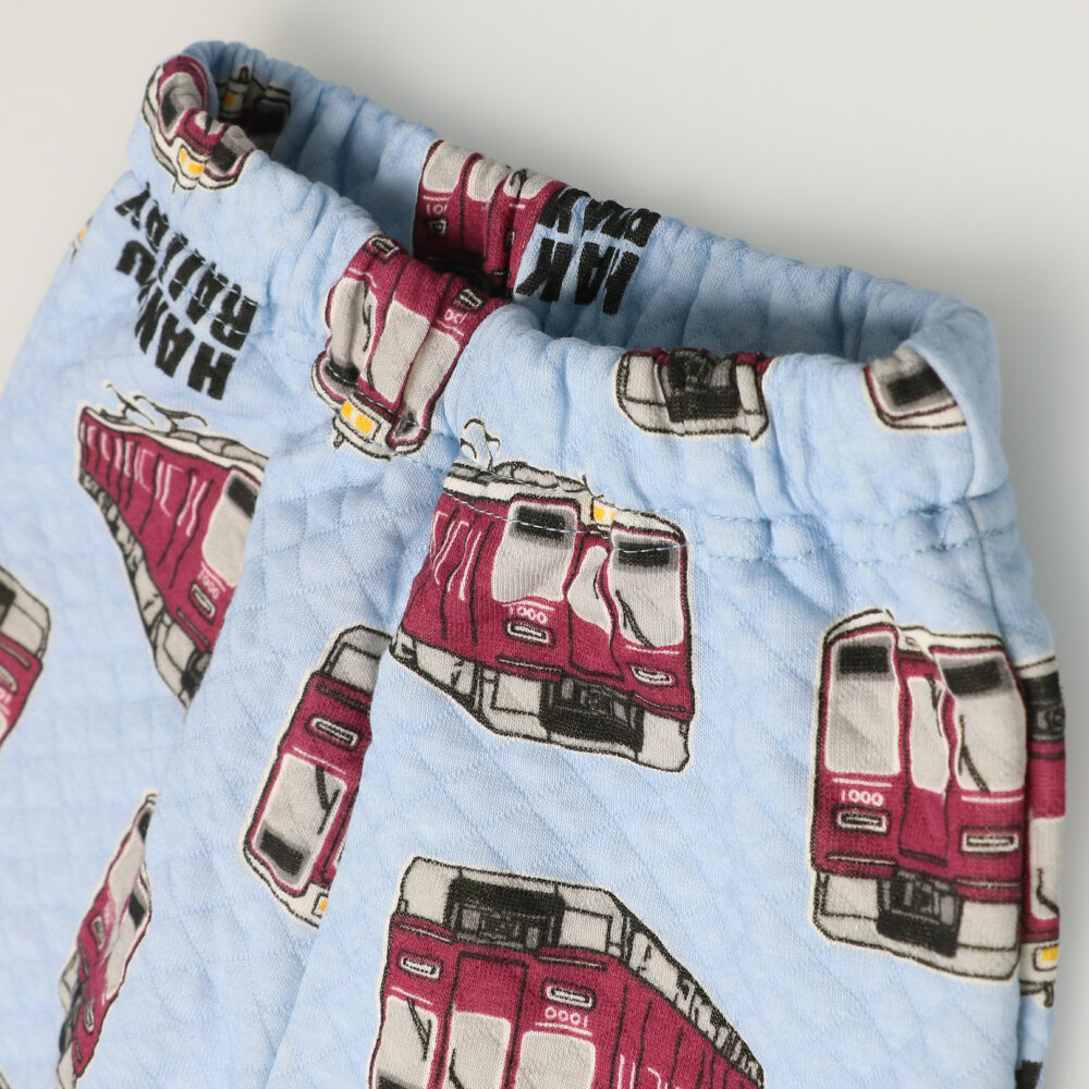 阪急電車総柄ニットキルトパジャマ | 子供服 通販こどもの森 - メーカー直営公式