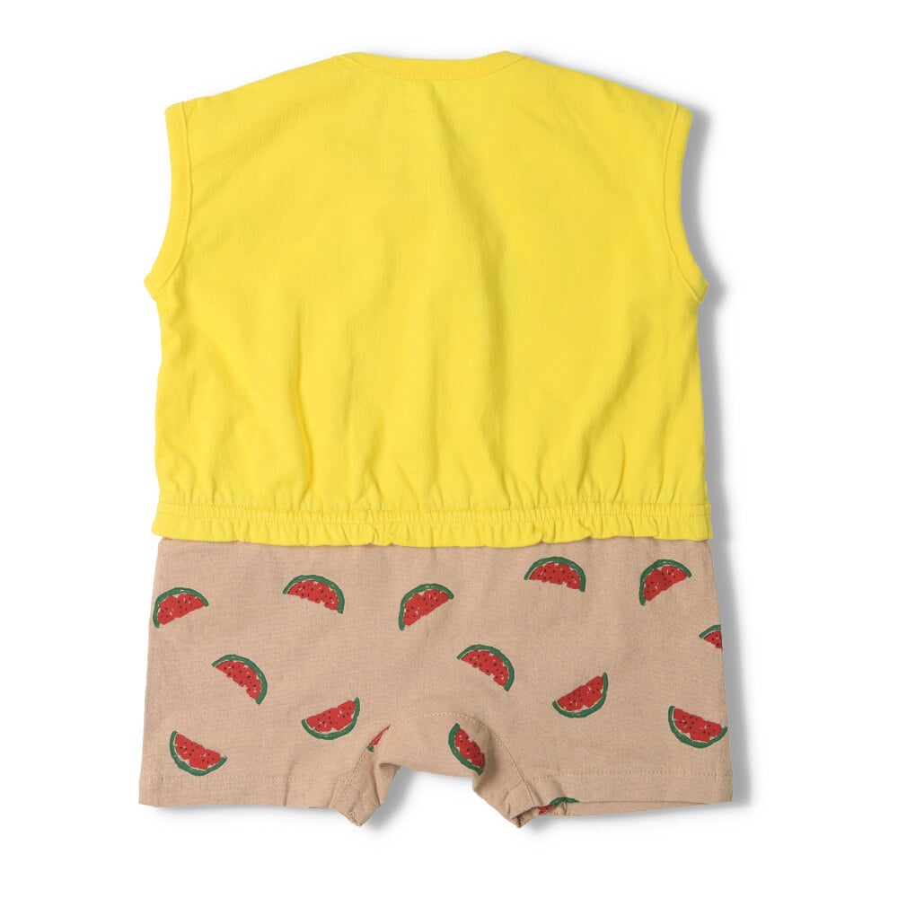 Banana/Watermelon Pattern Pants T-All Rompers